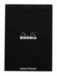 Notepad Rhodia Basics No. 18 A4 - Black dotted