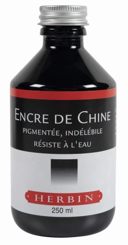Tusz do kaligrafii Herbin Indian Ink Black  250 ml