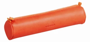 Okrągły piórnik Rhodia Rhodiarama - Tangerine