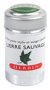 Naboje do piór wiecznych - J. Herbin - 6 szt. Lierre Sauvage