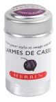 Cartridges - J. Herbin - 6 pcs -  Larmes de Cassis
