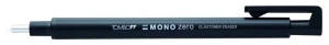 Gumka automatyczna Tombow MONO Zero - okrągła czarna