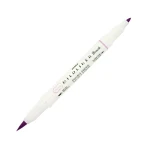 Dwustronny pisak Zebra Mildliner BRUSH - Magenta