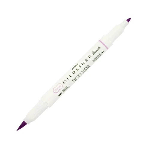 Zebra Mildliner Brush Magenta
