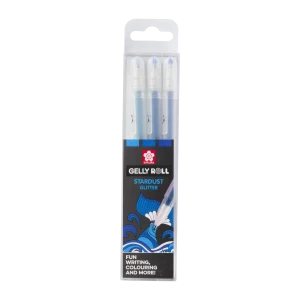 Gelly Roll Pen Stardust - Set of 3 - Ocean