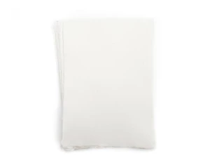 Papier czerpany - A4 biały #04 - 1 arkusz