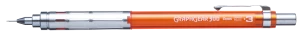 Pentel Mechanical Pencil Graph Gear 300 - Orange - 0,3 mm