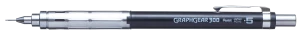 Pentel Mechanical Pencil Graph Gear 300 - Black - 0,5 mm