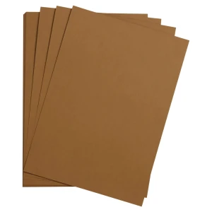Gładki papier Clairefontaine Maya 270 g/m2 - light brown 97474C A4 - 5 ark. 