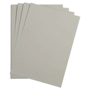 Gładki papier Clairefontaine Maya 270 g/m2 - light grey 97472C A4 - 5 ark. 