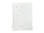 Papier czerpany - A5 bławatek - 1 arkusz