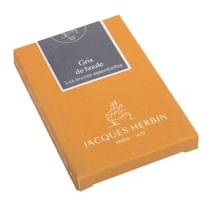Naboje do piór wiecznych Jacques Herbin Les Essentielles - Gris de houle