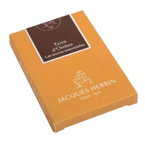 Naboje do piór wiecznych Jacques Herbin Les Essentielles - Terre d'Ombre 