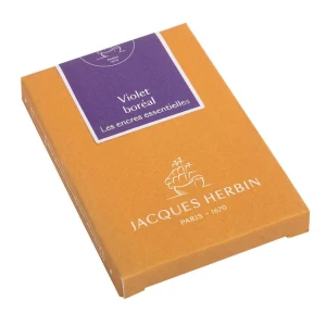 Naboje do piór wiecznych Jacques Herbin Les Essentielles - Violet boréal