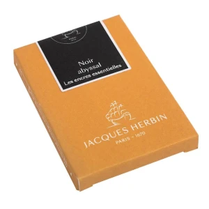 Naboje do piór wiecznych Jacques Herbin Les Essentielles - Noir abyssal