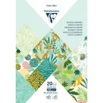 Zestaw papierów we wzory Clairefontaine A4 - Exotic freshness