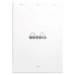 Notepad Rhodia Basics No. 18 A4 - White lined