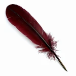Manuscript Goose Quill with Nib - Burgundy