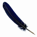 Manuscript Goose Quill with Nib - Navy