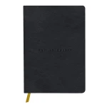 Clairefontaine Leather Journal Flying Spirit A5 - black lined