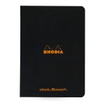 Rhodia Classic Notebook  A4 - black dotted