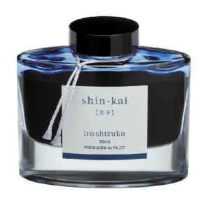 Atrament Pilot Iroshizuku Shin-kai - Głęboki ocean - 50 ml 