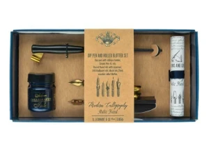 Zestaw do kaligrafii Manuscript z bibularzem Pen and Roller Blotter