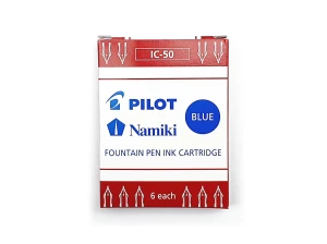 Naboje do piór Pilot Namiki - Niebieskie - 6 szt.