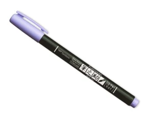 Tombow Fudenosuke Brush Pen - Soft - pastelowy fioletowy