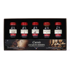 Zestaw atramentów Jacques Herbin Cuvée - 5 x 10 ml