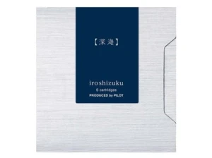Naboje do piór Pilot Iroshizuku Shin-kai - Głęboki ocean - 6 szt.