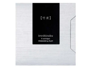 Naboje do piór Pilot Iroshizuku Take-sumi - Węgiel bambusowy - 6 szt.