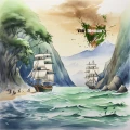 Atrament Van Dieman's Voyagers - Heemskerck and Zeehaen
