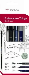 Zestaw Tombow Fudenosuke Trilogy Brush Pen