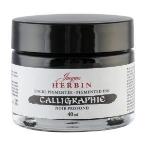 Tusz do kaligrafii Herbin 40 ml - Noir Profond