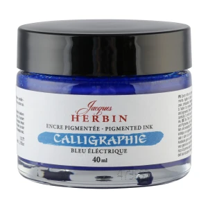 Tusz do kaligrafii Herbin 40 ml - Bleu Electrique
