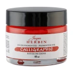 Herbin Pigmented Calligraphy Ink 40 ml - Rouge de Chine
