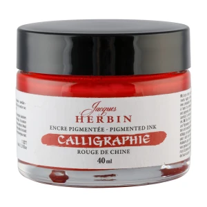 Tusz do kaligrafii Herbin 40 ml - Rouge de Chine