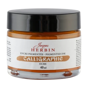 Tusz do kaligrafii Herbin 40 ml - Ocre