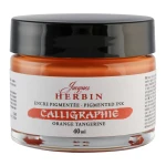 Herbin Pigmented Calligraphy Ink 40 ml - Orange Tangerine