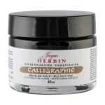 Herbin Pigmented Calligraphy Ink 40 ml - Brou de Noix