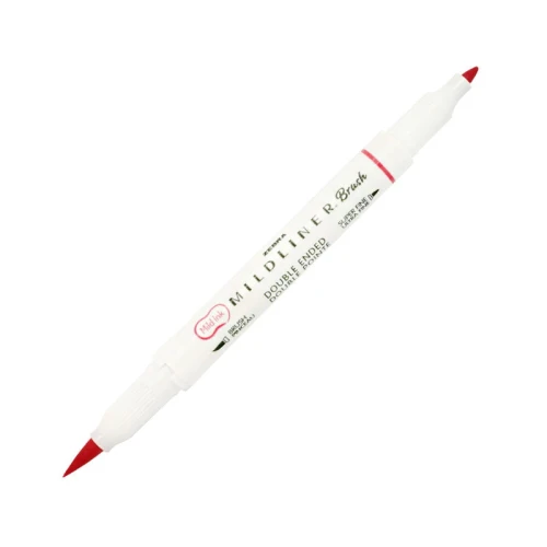 Zebra Brush Mildliner Red