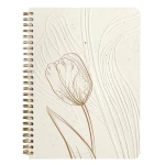 Clairefontaine Tulip Paper Notebook A5 Wirebound - 74 dotted sheets