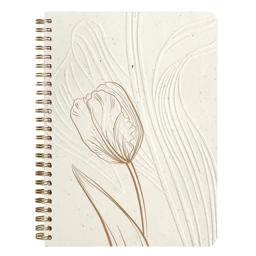 Zeszyt Clairefontaine Tulip Paper A5 na spirali