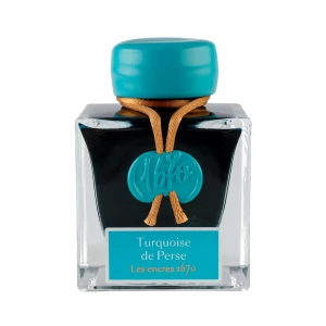 Atrament Jacques Herbin Encres 1670 - Turquoise de Perse - 50 ml