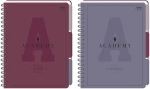 Academy Notebook  A4 Wirebound with Dividers - 100 gridded sheets