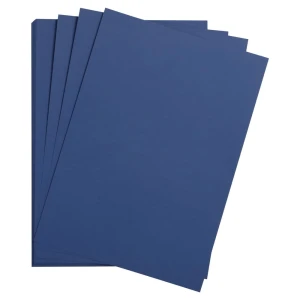 Gładki papier Clairefontaine Maya 270 g/m2 - midnight blue 97457C A4 - 5 ark. 