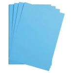 Clairefontaine Maya Smooth Paper 270 g/m2 - sky blue 97471C A4 - 5 sheets