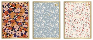 Zeszyt Interdruk Metallic Floral A4 - 60 kartek w kratkę
