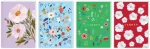 Interdruk Garden Hard Cover Notebook A4 - 96 gridded sheets